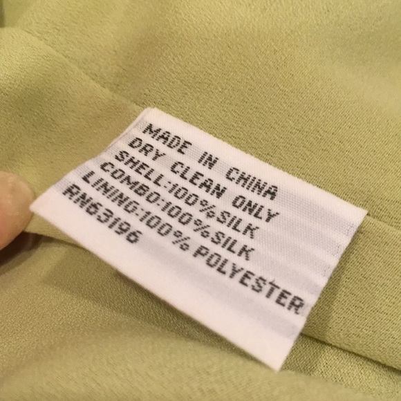 Talbots Petites Dress Silk Size 4P - Picture 8 of 9